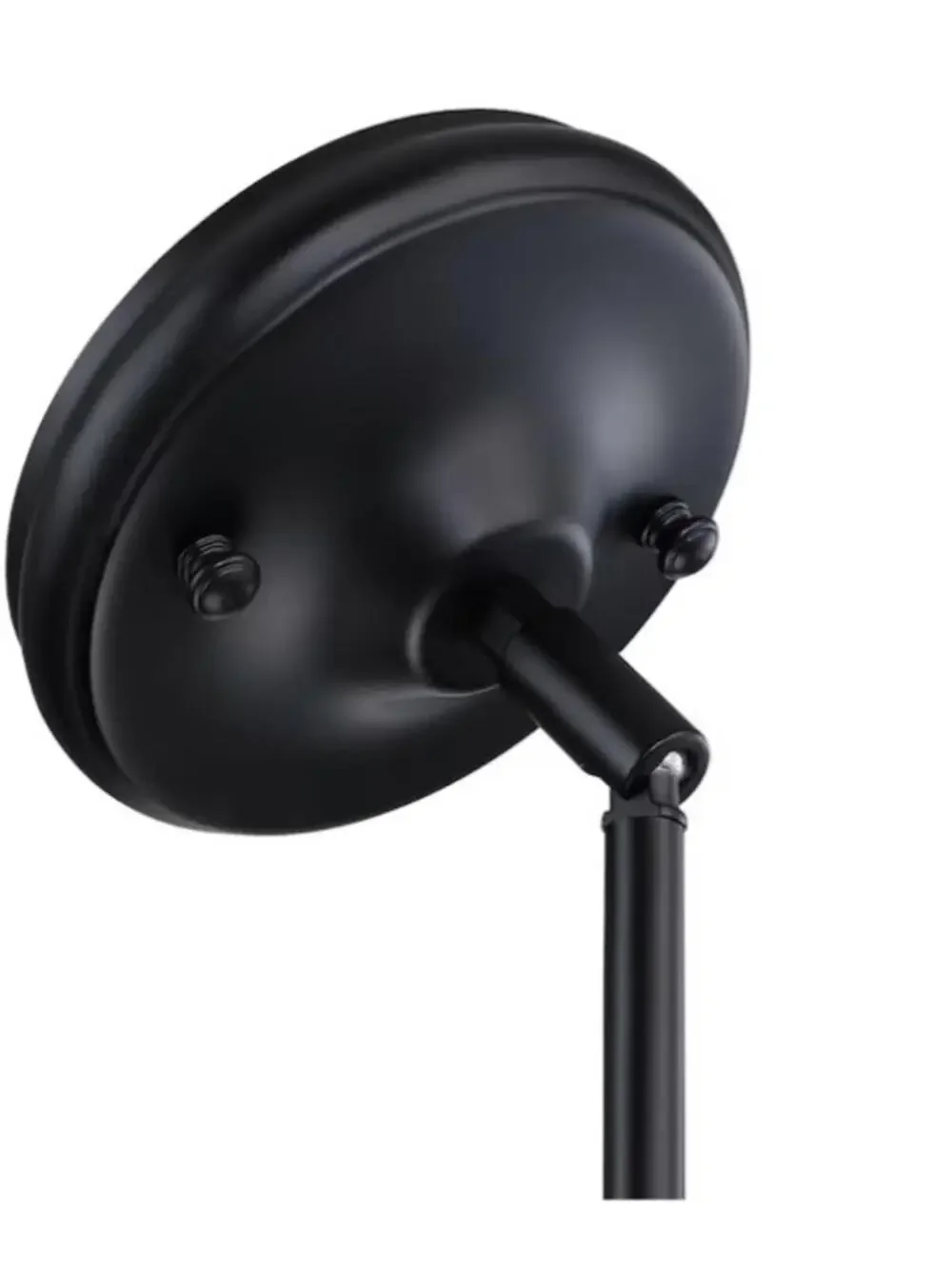 Project Source Fallsbrook 1 -Light Matte Black Pendant Light